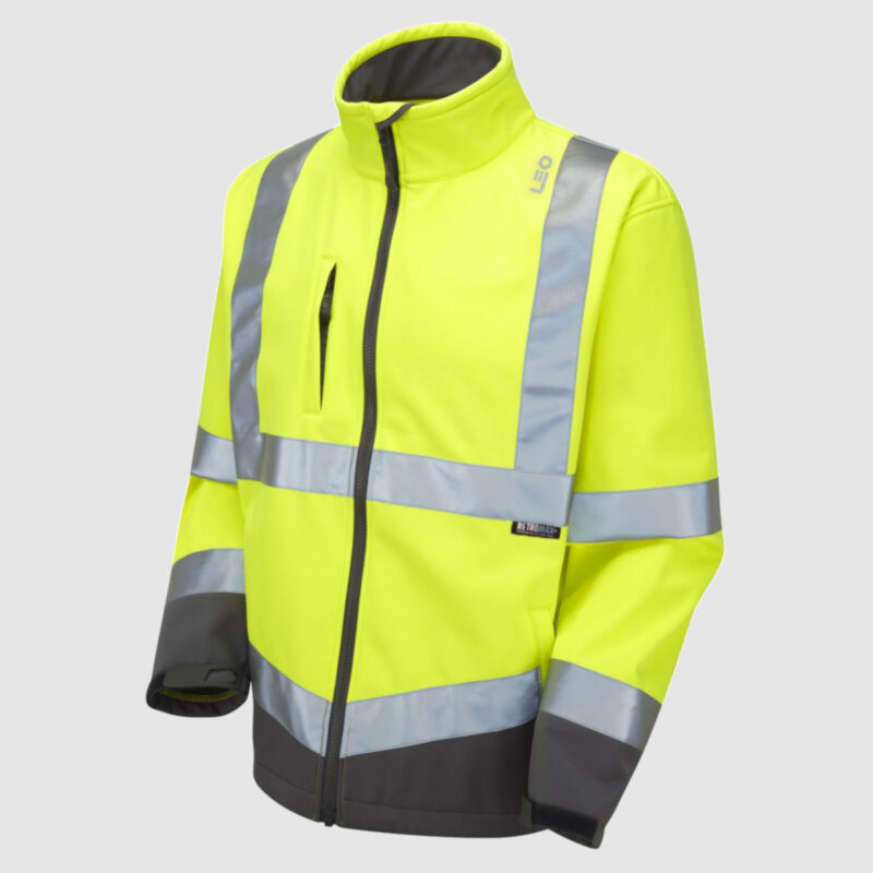 Leo Buckland Hi-Vis Softshell Jacket