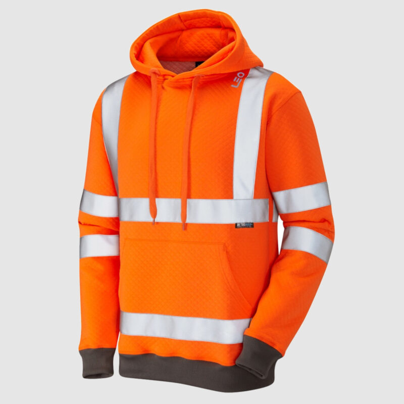 Goodleigh Orange Hooded Sweatshirt