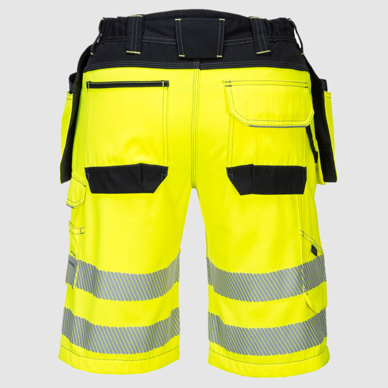 PW343 Hi Vis Holster Work Shorts