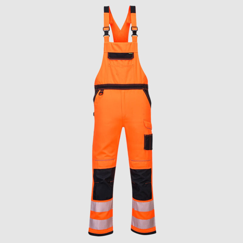 PW344 - PW3 Hi-Vis Bib & Brace