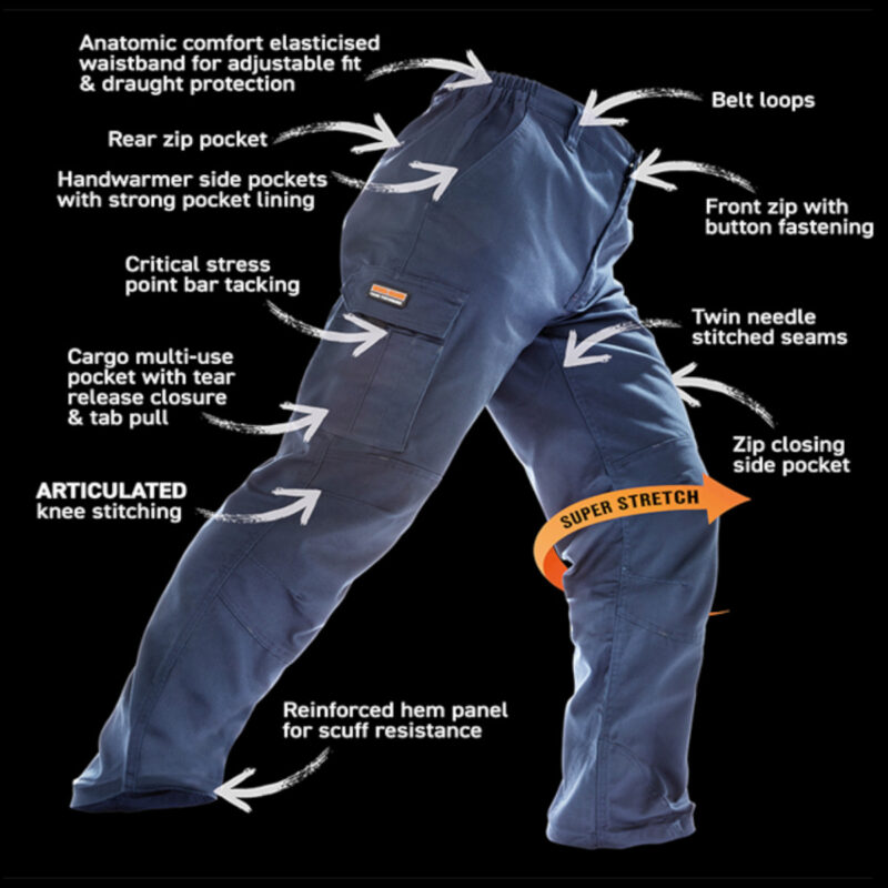 Result Sabre Stretch Work Trousers