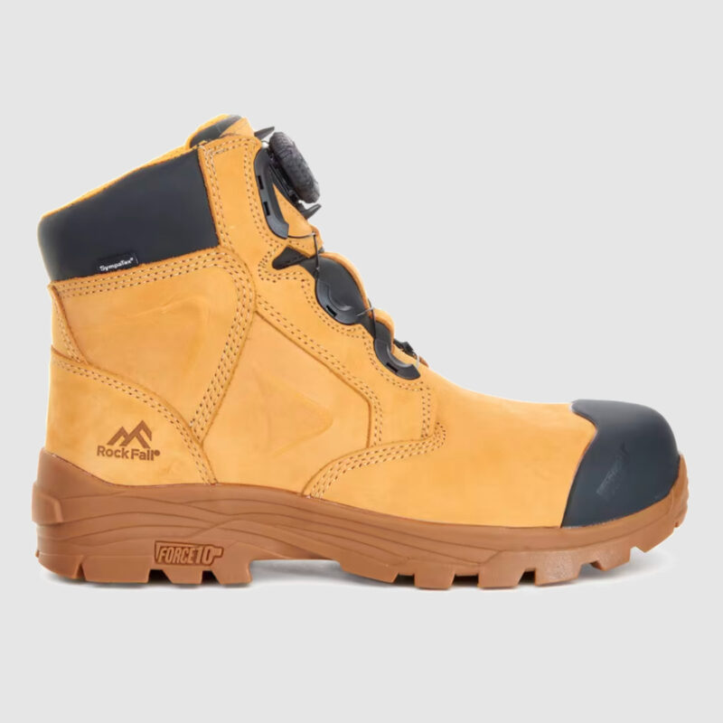 Rock Fall Honeystone Waterproof Boa Safety Boots