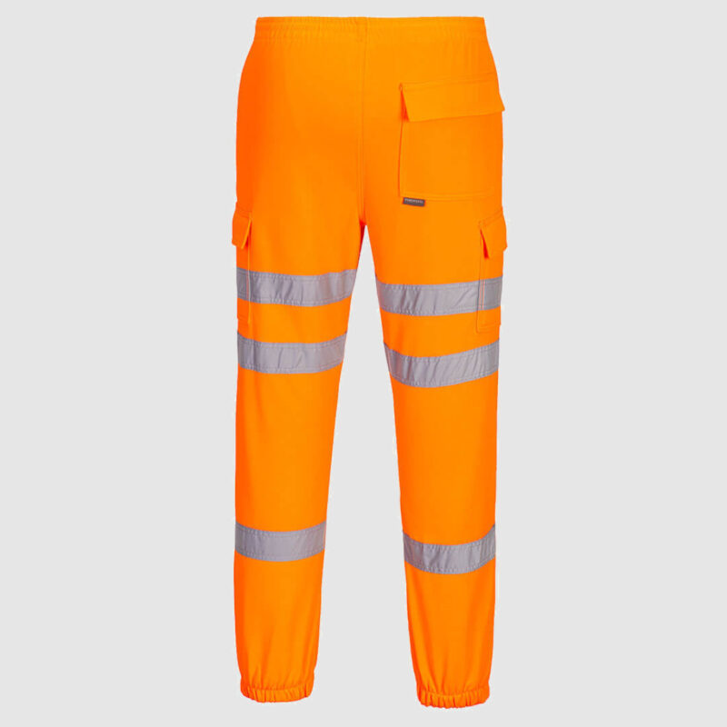Hi Vis Orange Jogging Pants RIS