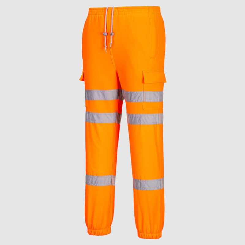 Hi Vis Orange Jogging Pants RIS