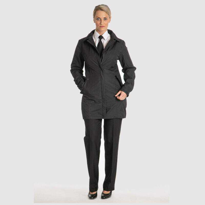 Ladies Black Seattle Coat