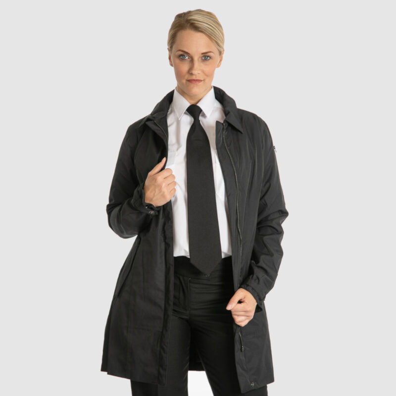 Ladies Black Seattle Coat