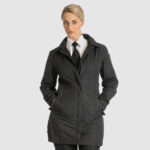 Ladies Black Seattle Coat