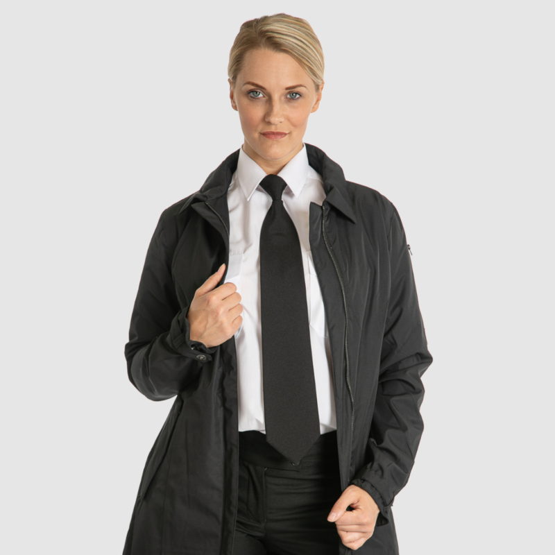 Ladies Black Seattle Coat