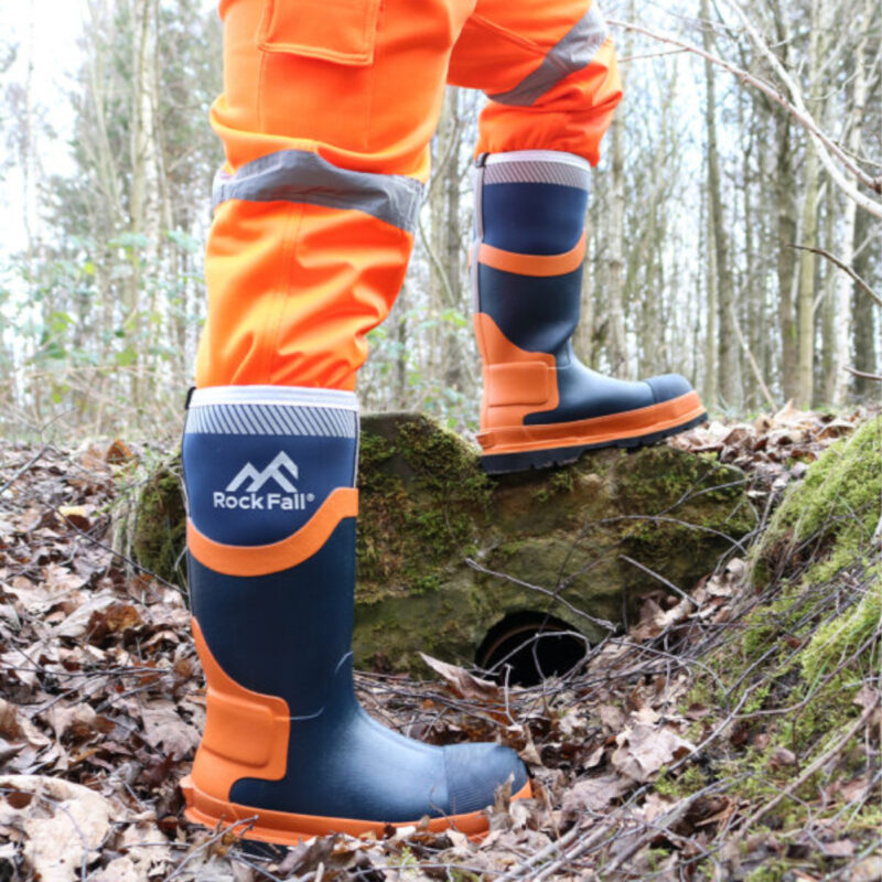 Rockfall Silt - Safety Wellington Boot
