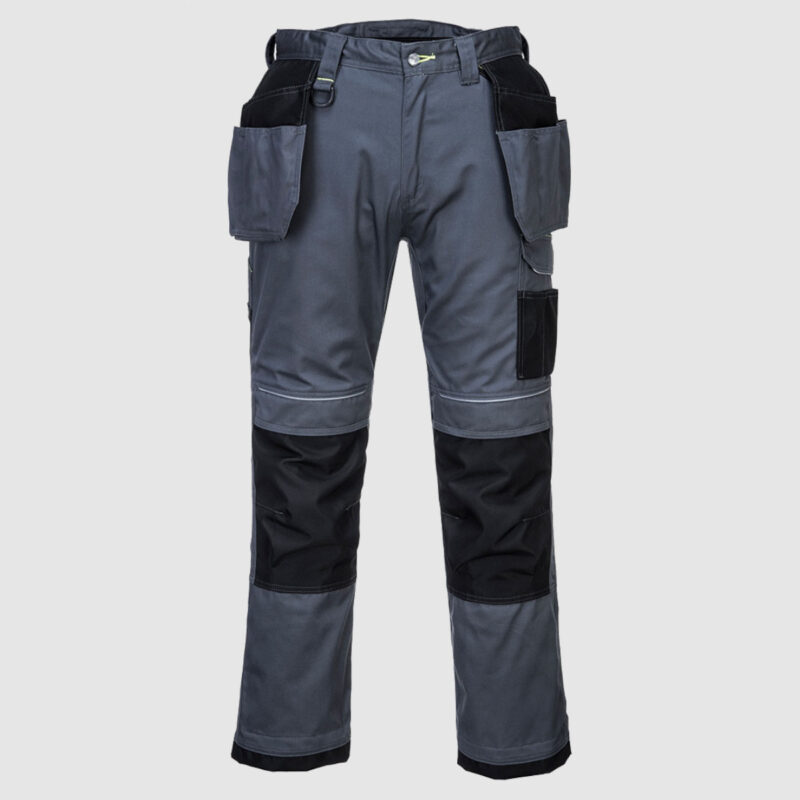 T602 Grey Holster Work Trousers