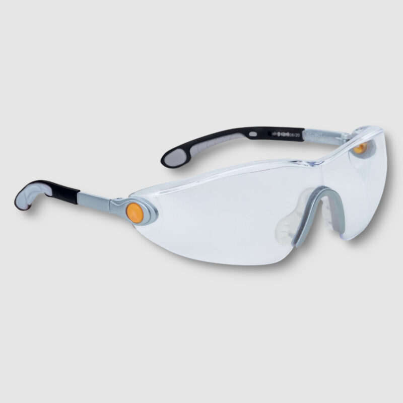 Vulcano2 Plus Clear Anti-Scratch Safety Glasses