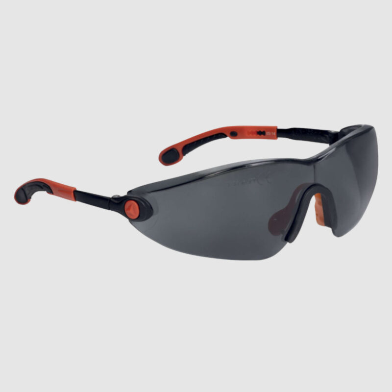 Vulcano2 Smoke Single Lens Safety Glasses