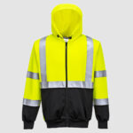 Portwest B315 Hi-Vis Zipped Hoodie