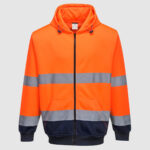 Portwest B317 Hi-Vis Zipped Hoodie
