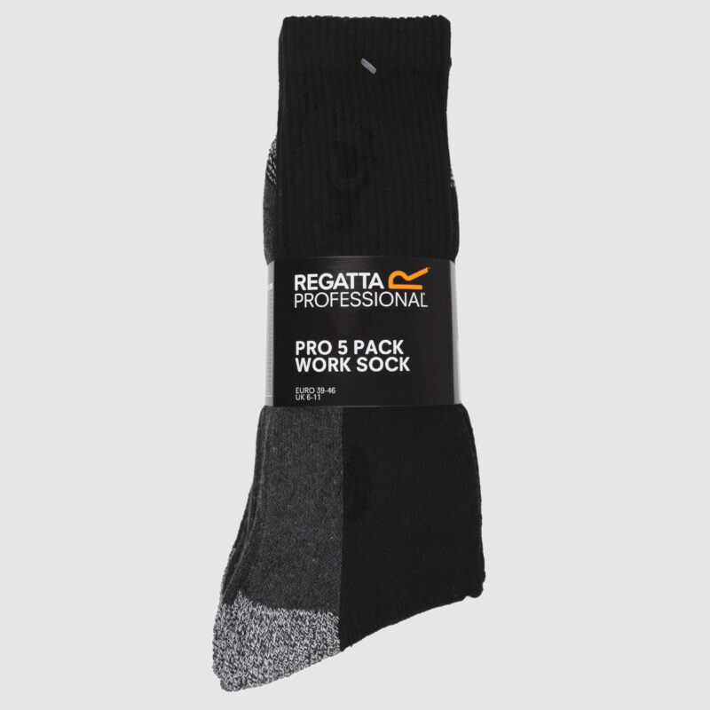 Regatta TRP141 5 Pack Work Socks